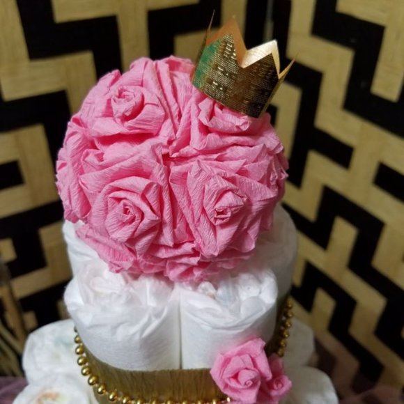 Princess Diaper Cake - Picture 2 of 2